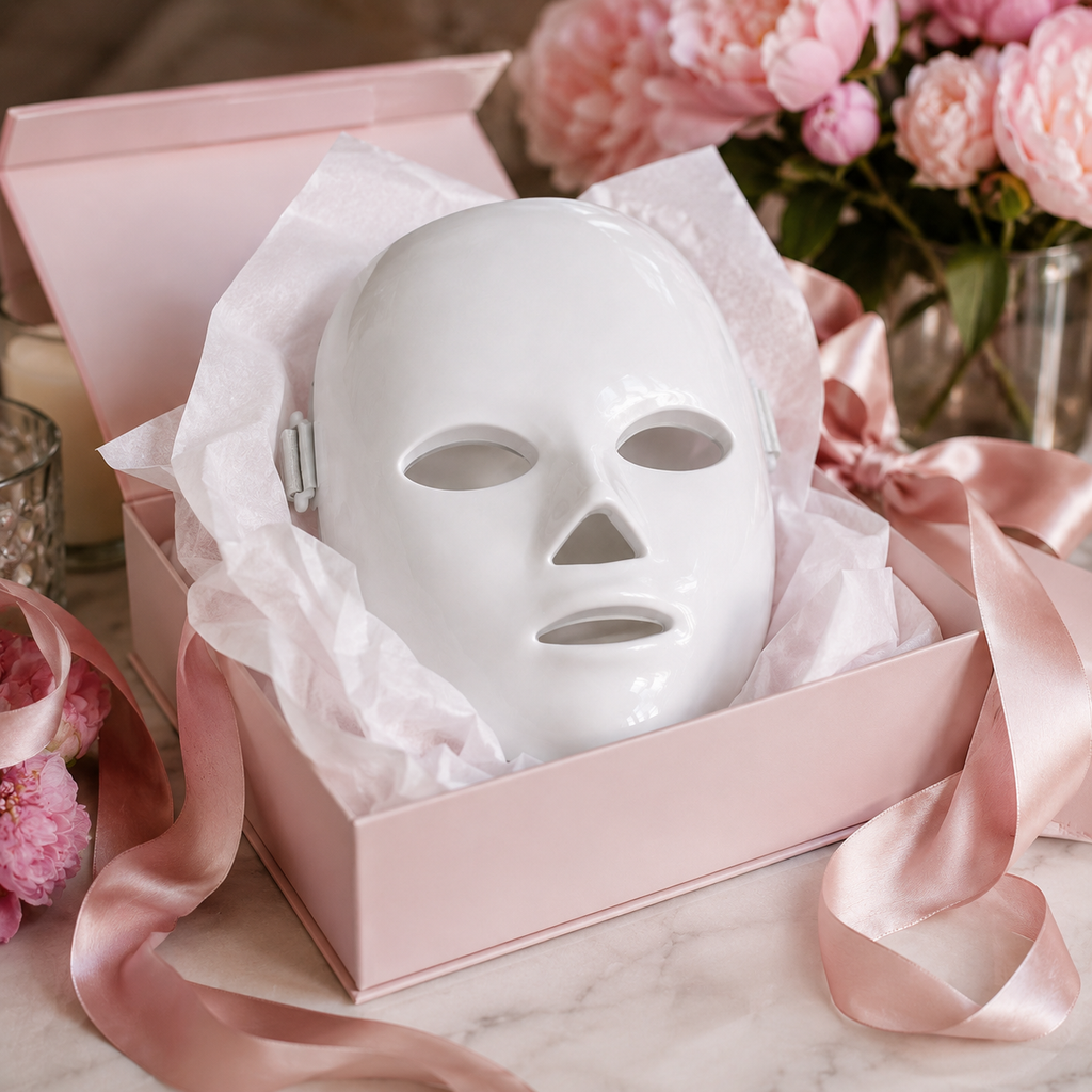 Máscara LED Facial 7 Colores — Fototerapia Antiedad
