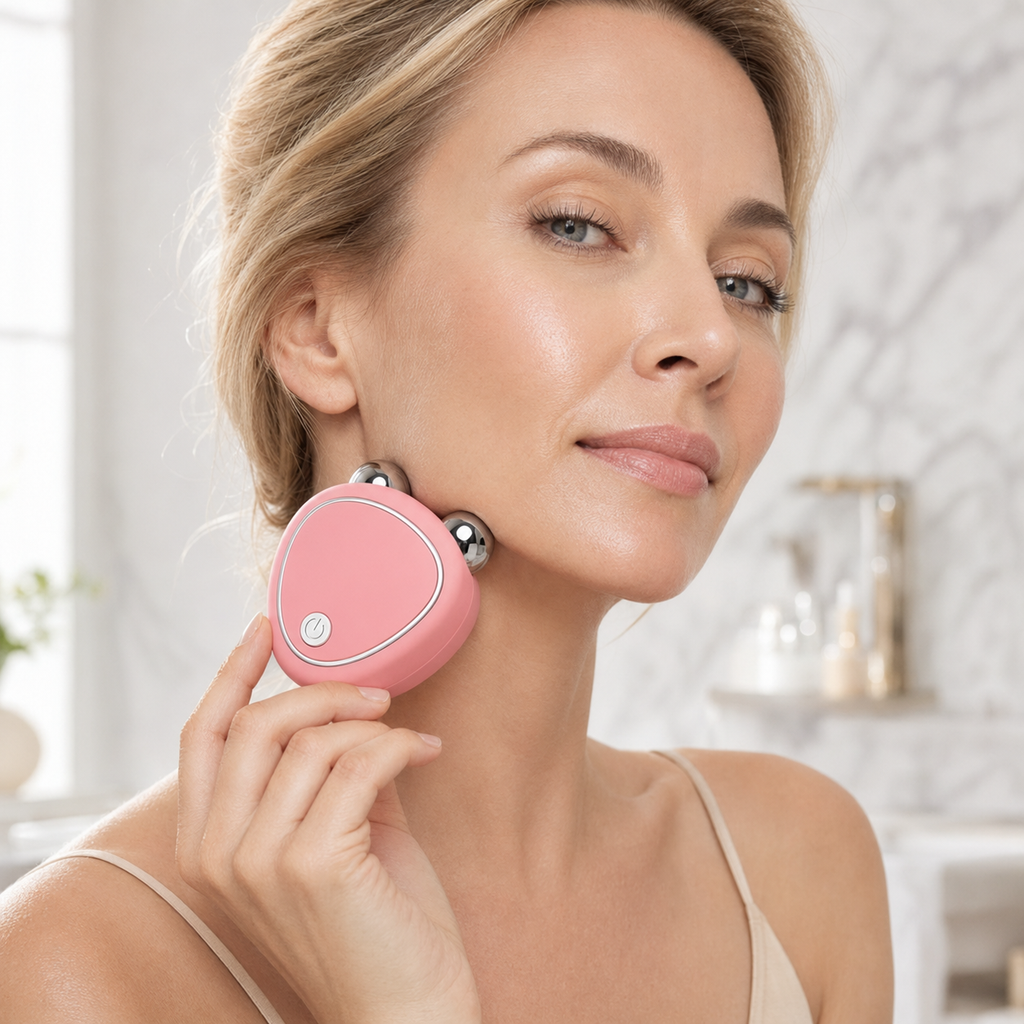 Glow Lift — Masajeador Facial de Microcorrientes EMS